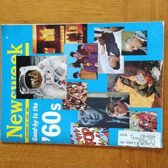 Vintage Newsweek Magazines 1967-1969 Lot/7 - Picture 14 of 16